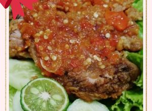 Foto resep Ayam Geprek jeruk limau pedas