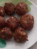Almôndegas nutritivas de carne (com cenoura e chia)