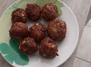 Foto de Almôndegas nutritivas de carne (com cenoura e chia)