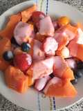 Ensalada de frutas baja en calorías