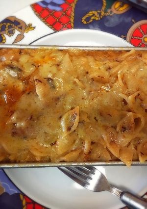 Foto resep Macaronni panggang hot spicy tuna