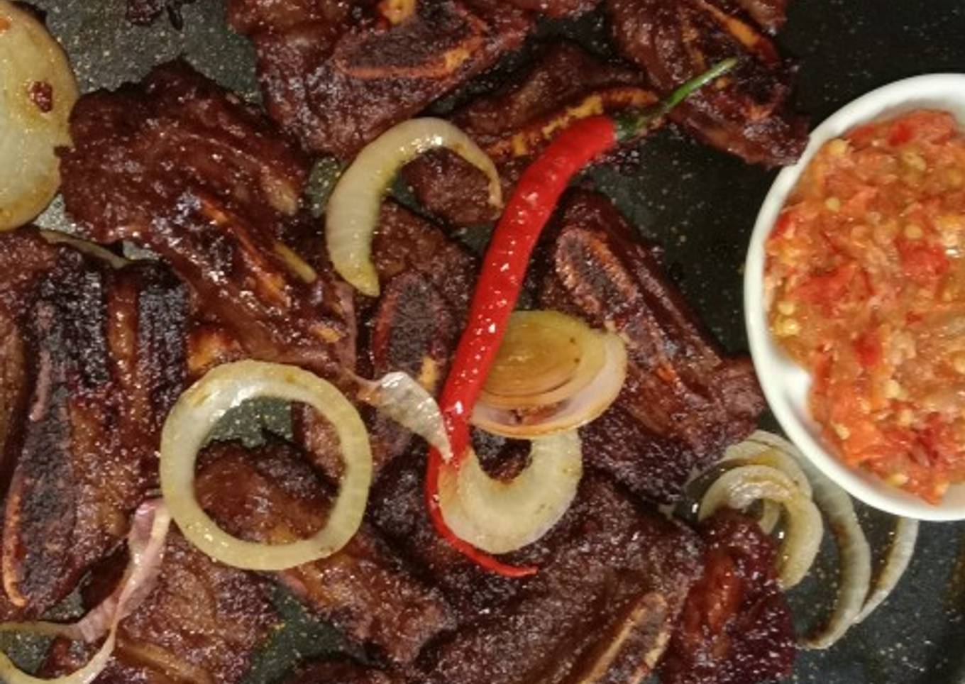 Iga Bakar Sambal Terasi