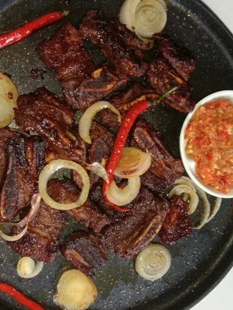 Langkah Mudah untuk Membuat Resep Iga Bakar Sambal Terasi Anti Ribet, Mantap Sekali