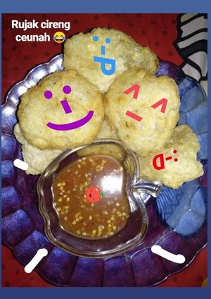 Foto resep Cireng Bumbu Rujak