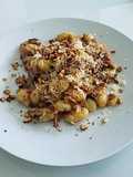 Ñoqui con gorgonzola