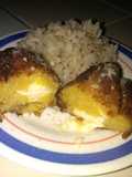 Bolitas de Plátanos rellenas de queso