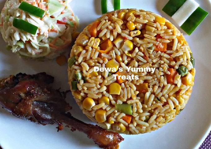 Jollof Rice Recipe by Fatima Dewa - Cookpad