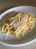 Fettuccini con salsa nogada