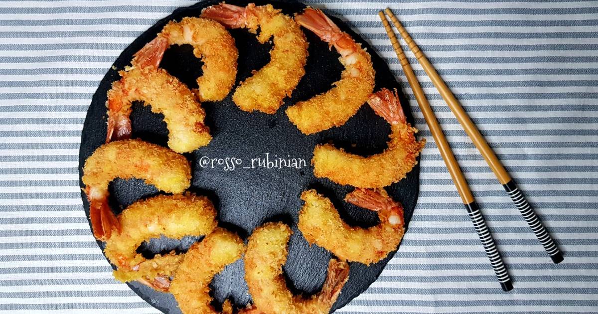 Ricetta Code di gambero in tempura di rosso rubinian - Cookpad