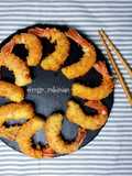 Code di gambero in tempura