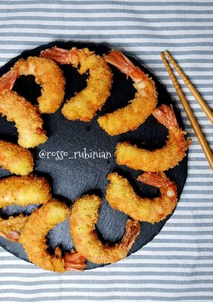 Foto di Code di gambero in tempura