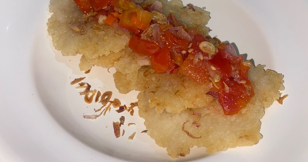 Cireng Nasi Sambal Dabu-Dabu