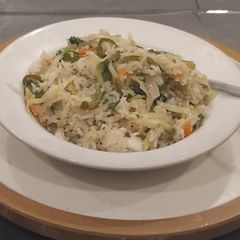 A picture of Vegetable fried rice.