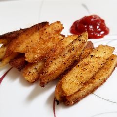 A picture of Fried idli.