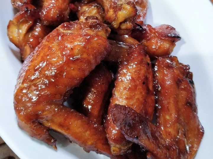 Langkah Mudah untuk Membikin Resep Chiken wings oven kecap madu ala ala tanpa marinate yang Lezat Sekali Anti Ribet, Uenak Banget