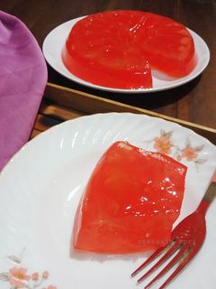 Foto resep Puding Strawberry