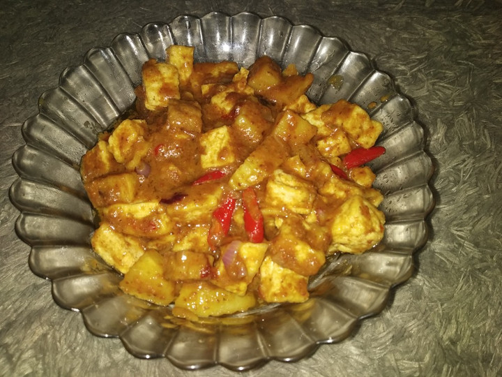 Wajib coba! Resep membuat Tahu Kentang bumbu sate yang sesuai selera