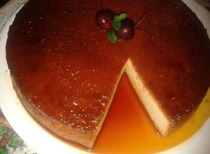 Una foto de Budín de pan