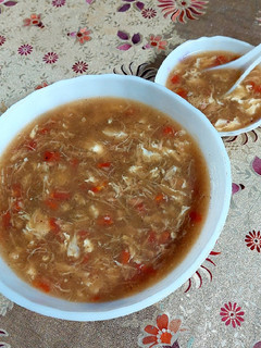 A picture of Hot and Sour Soup🍲.