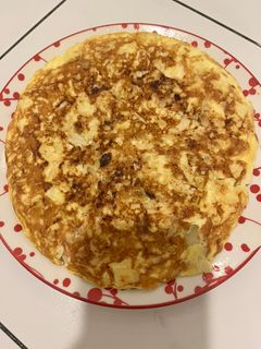 金針高麗菜烘蛋 的食譜成品照片