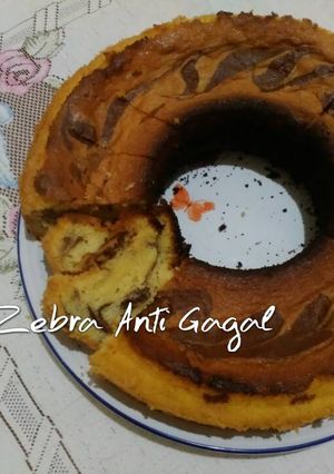 Foto resep Cake Zebra