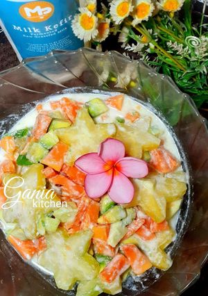 Foto resep Salad Buah Kefir