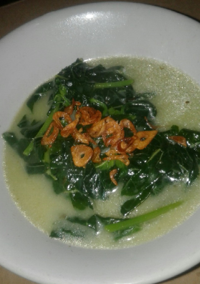 Foto resep Bobor bayam