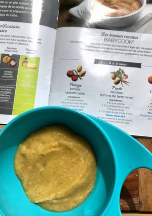 Foto resep Mpasi 6 bulan puree carottes pomme de terre navet