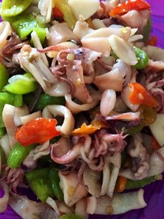 Foto resep Cumi oseng tomat ijo