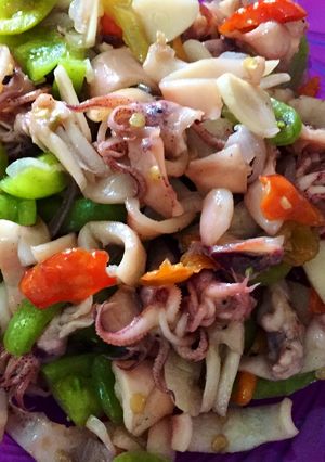 Foto resep Cumi oseng tomat ijo
