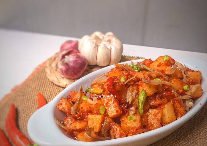 Cara Bikin Sambel Goreng Kentang Kekinian