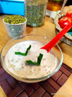 Foto resep Bubur kacang ijo plus pisang #BikinRamadhanBerkesan