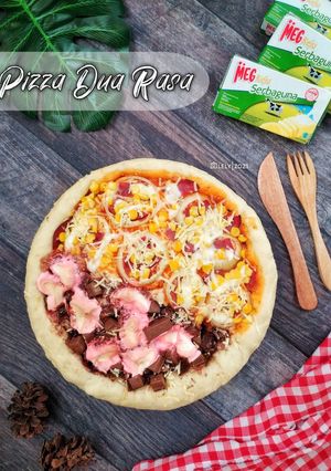 Foto resep Pizza Dua Rasa