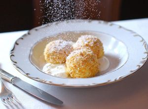 Reform túrógombóc recept kukoricadarával recept fotója