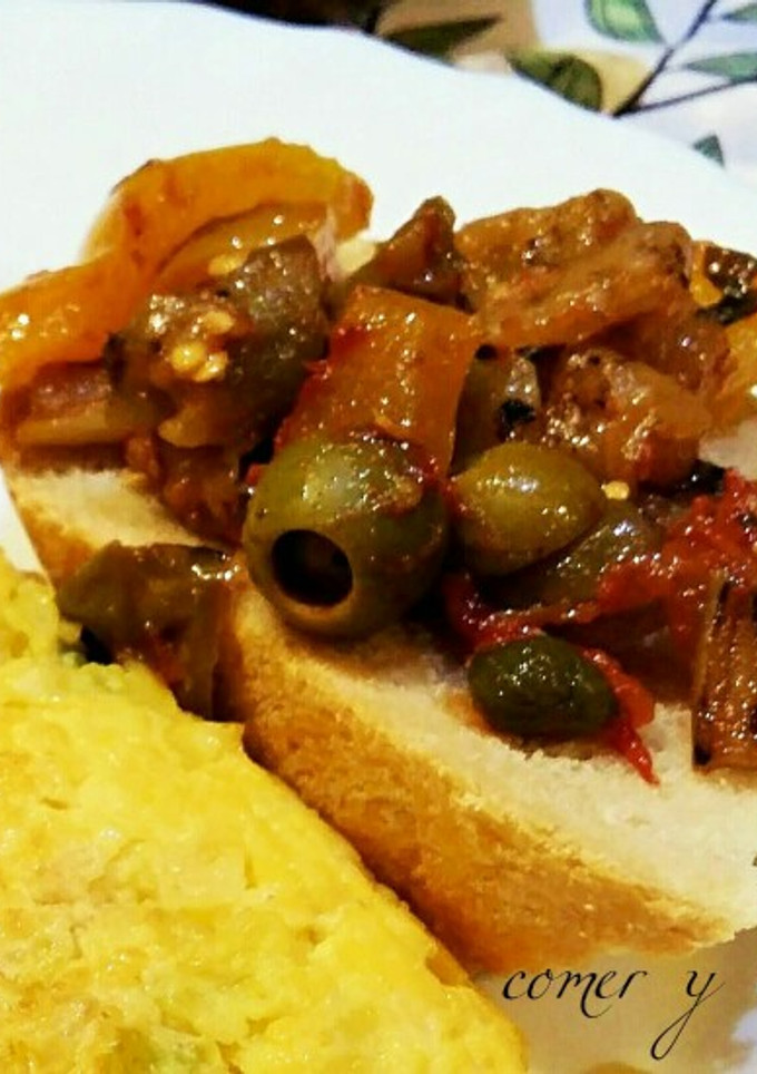Una foto de Caponata siciliana
