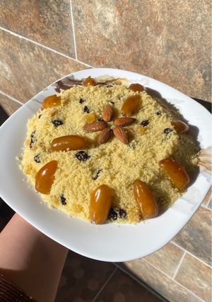 صورة لوصفة مسفوف الزبيب لسحور رمضان 🌙