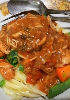 Foto resep Spageti Saus Homemade ala Agiel