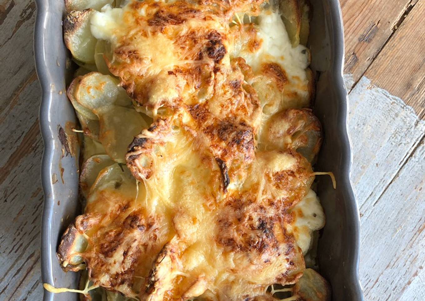 Gratin de pommes de terre au four