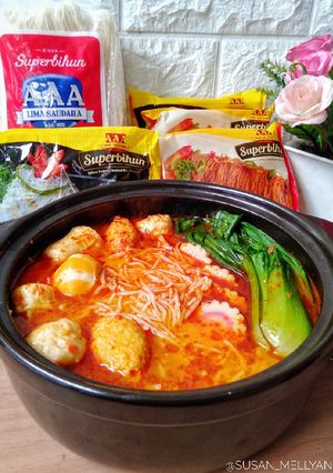 Foto resep Bihun kuah tom yam