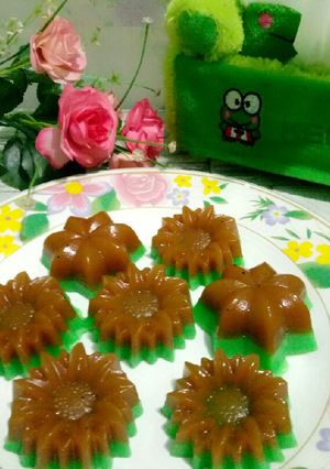 Foto resep Kue Talam Gula Merah&Pandan