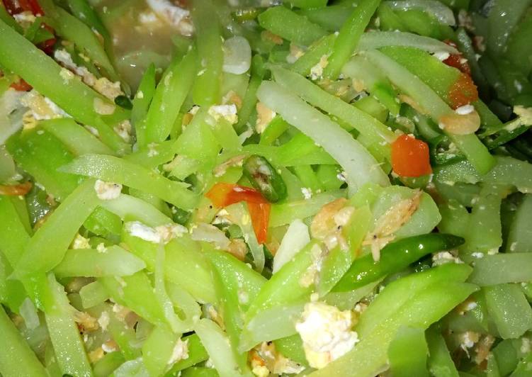 Resep Tumis Labu Jipang/Siam yang Bisa Manjain Lidah