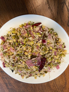 A picture of Protein Packed Sprouts.