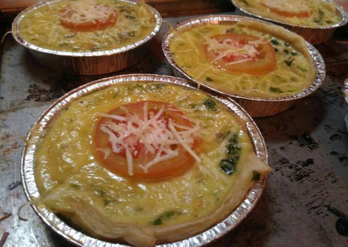 Suka menu sehat tp simple vegetables quiche