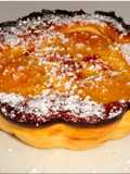 Clafoutis de melocotón