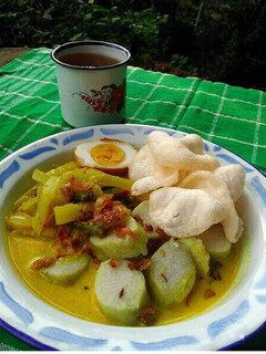 Foto resep Lontong sayur labu siam