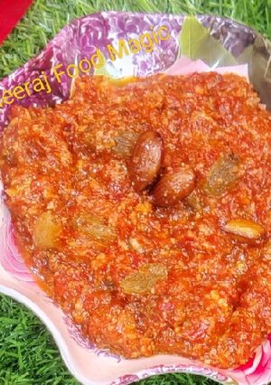 A picture of Gajar Ka Halwa.