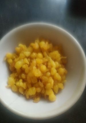 A picture of Meethi Bundi.