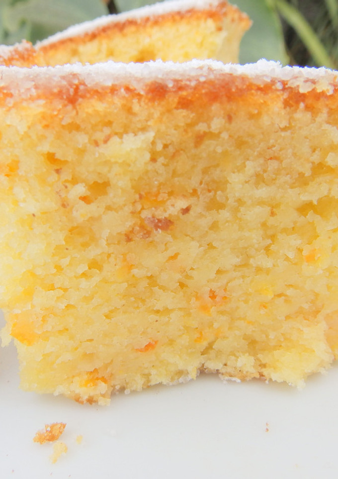 Una foto de Bizcocho de mandarina