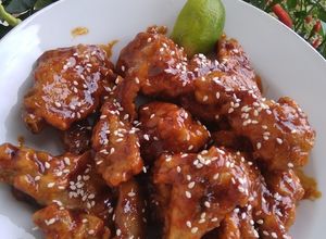 Foto resep Spicy Wings Honey Hot Lava
