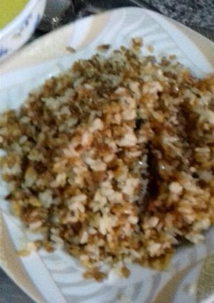 صورة لوصفة رز حبة وحبة